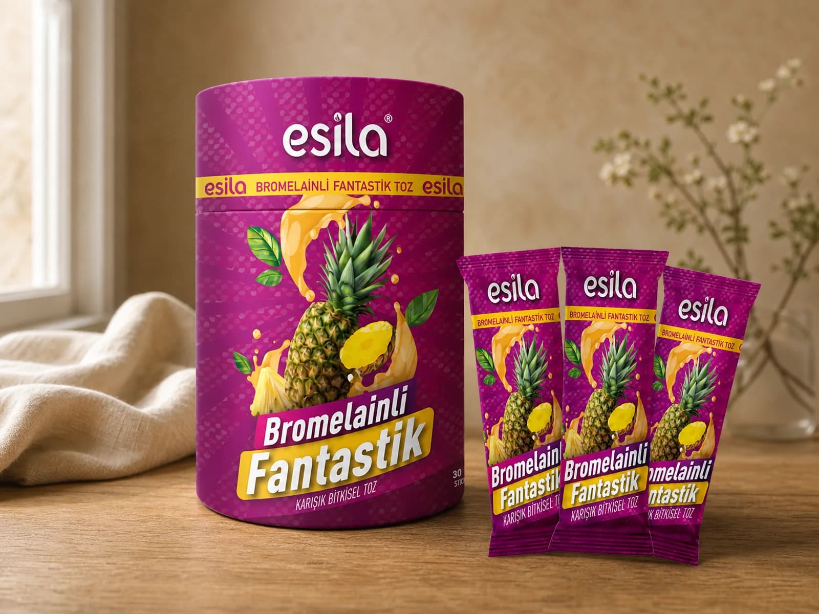 مسحوق فانتاستيك بالبروميلين من Esila