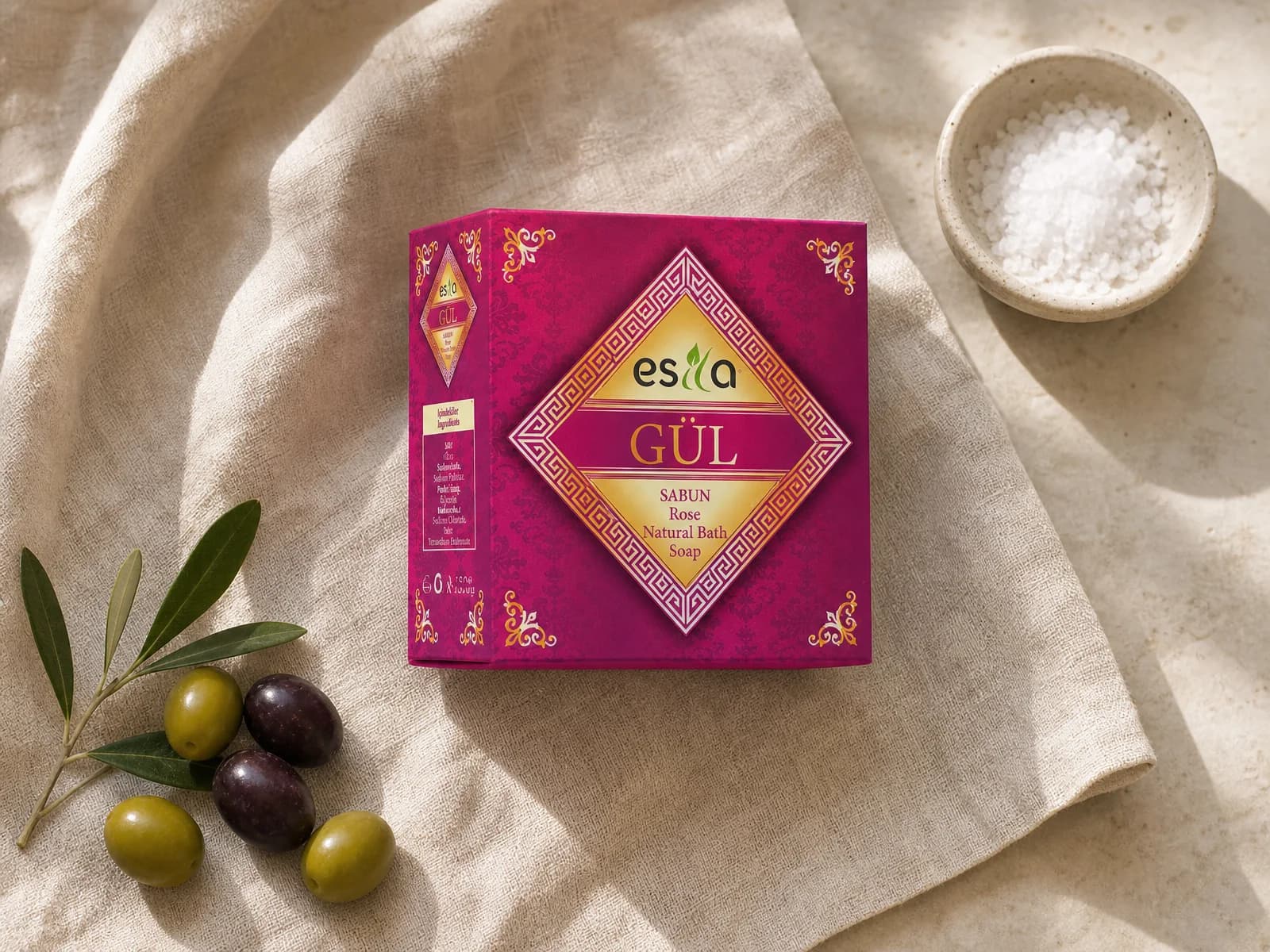 Rose Oil and Olive Oil
