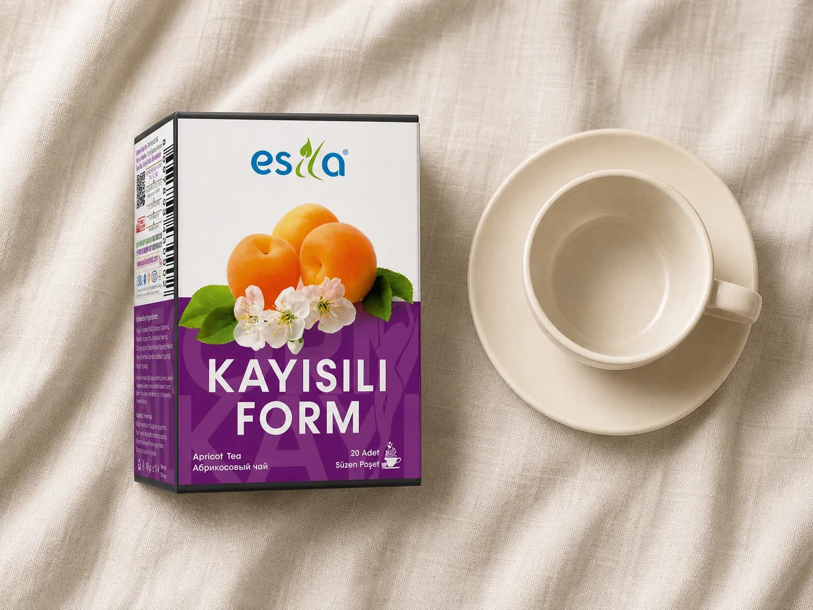 Esila Kayısılı Form 20 li Çay