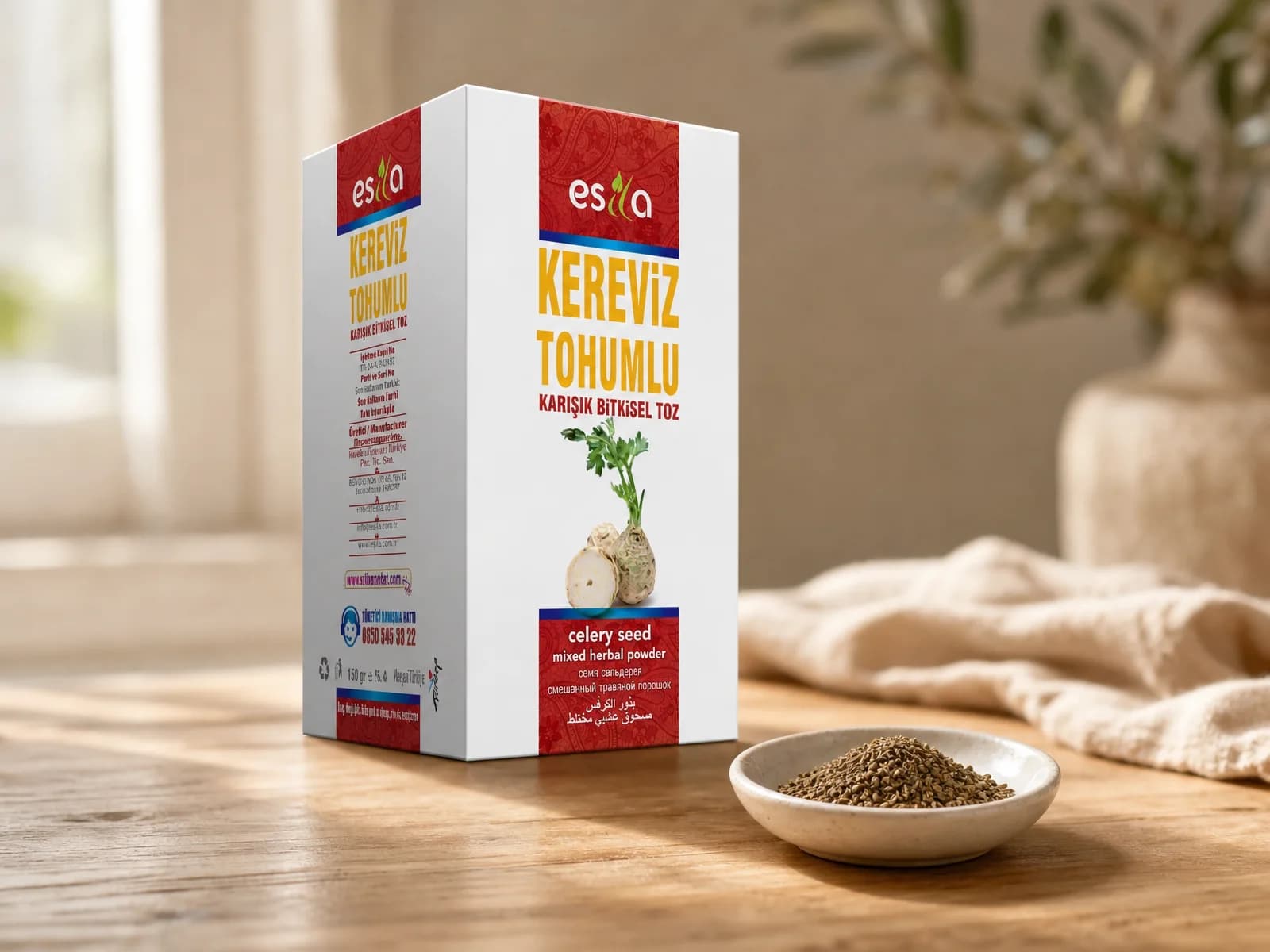 Esila Powder Blend with Celery Seed