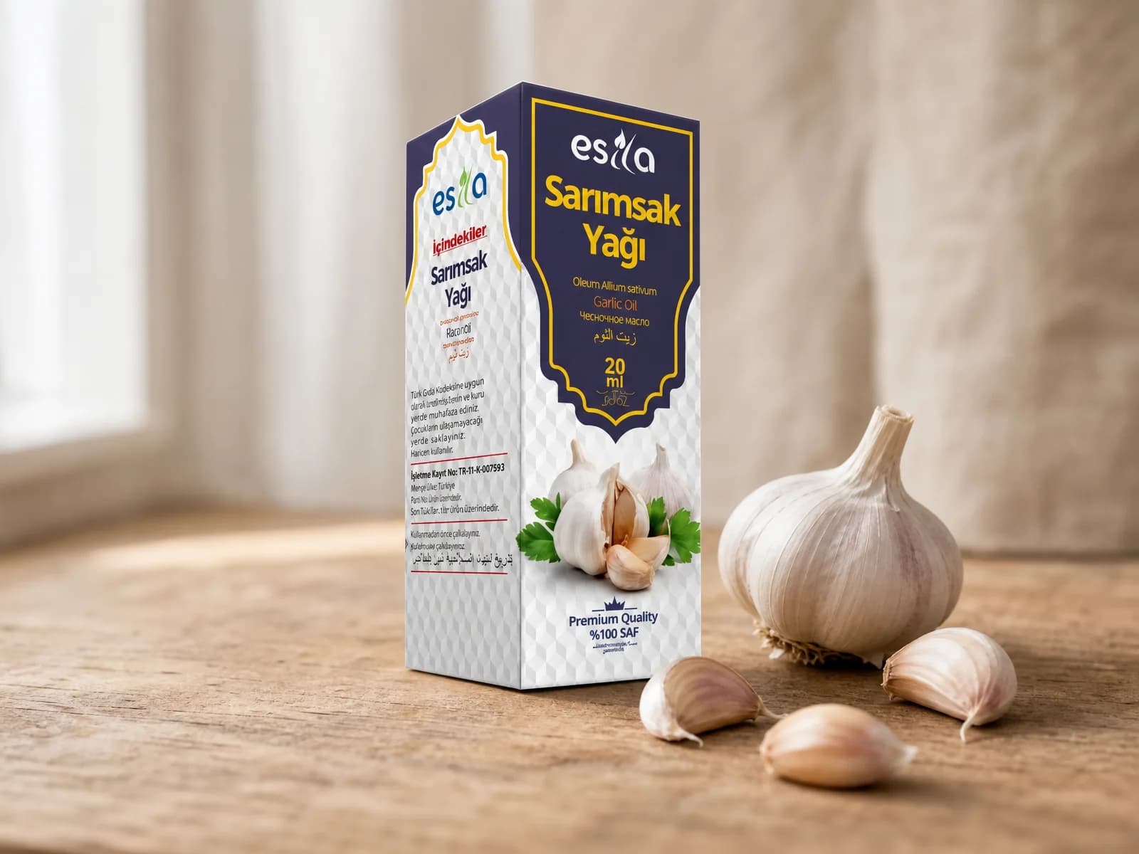 زيت الثوم من Esila
