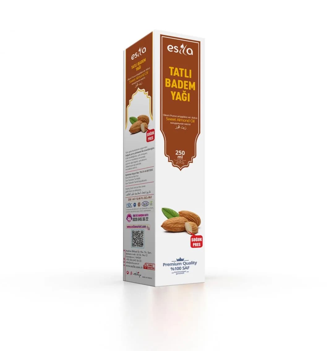 Tatlı Badem Yağı 250 ml