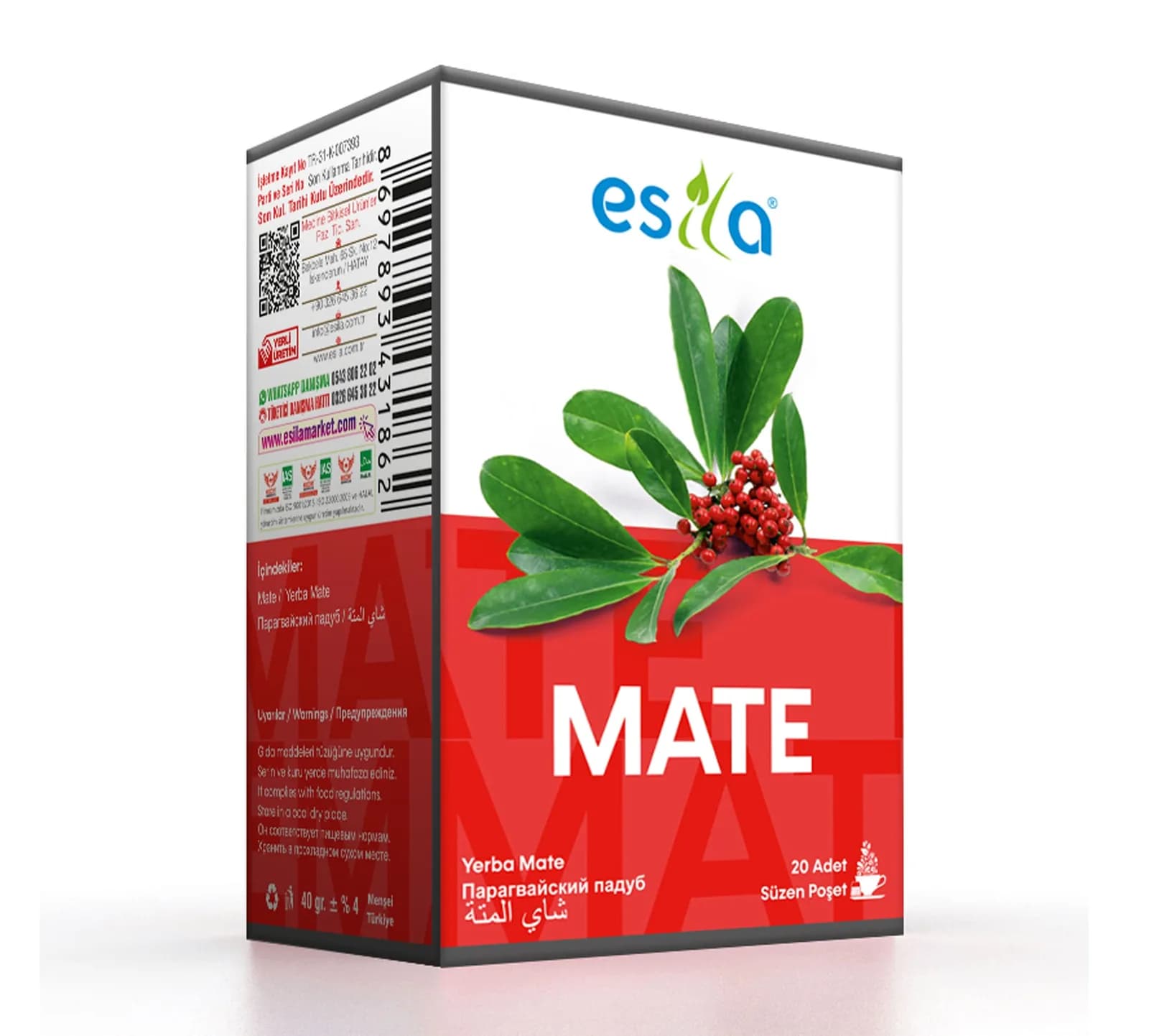 Mate Sallama Çay 20 li