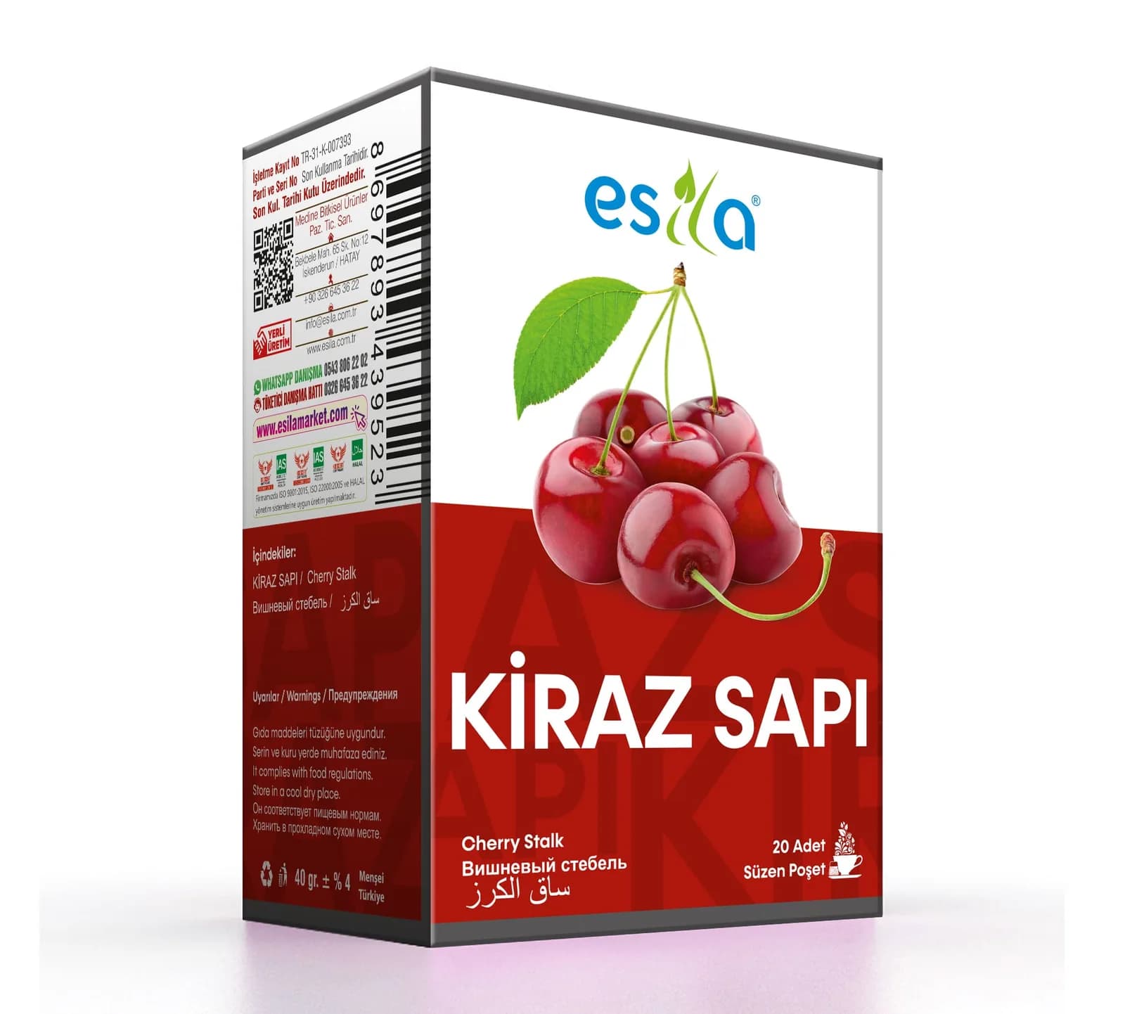 Kiraz Sapı Çayı 20 li Sallama