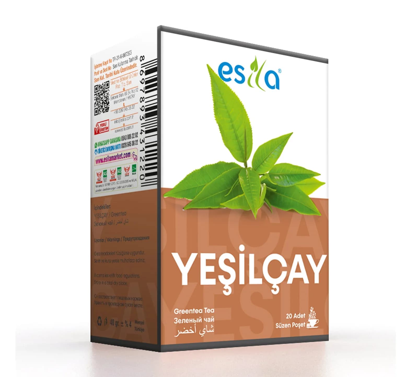 Yeşilçay 20 süzen poşet