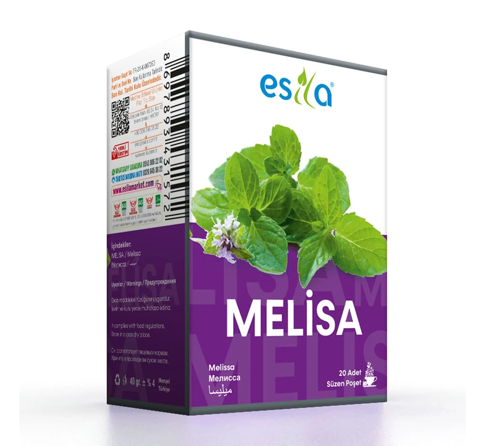 Melisa Sallama Çayı 20 süzen poşet