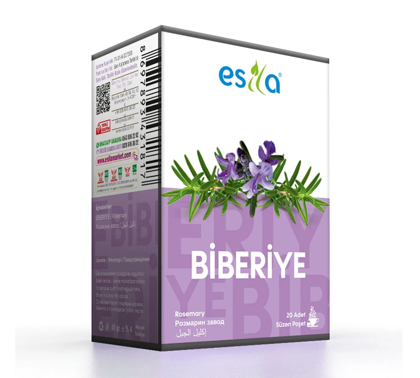 Biberiye Çayı 20 süzen poşet