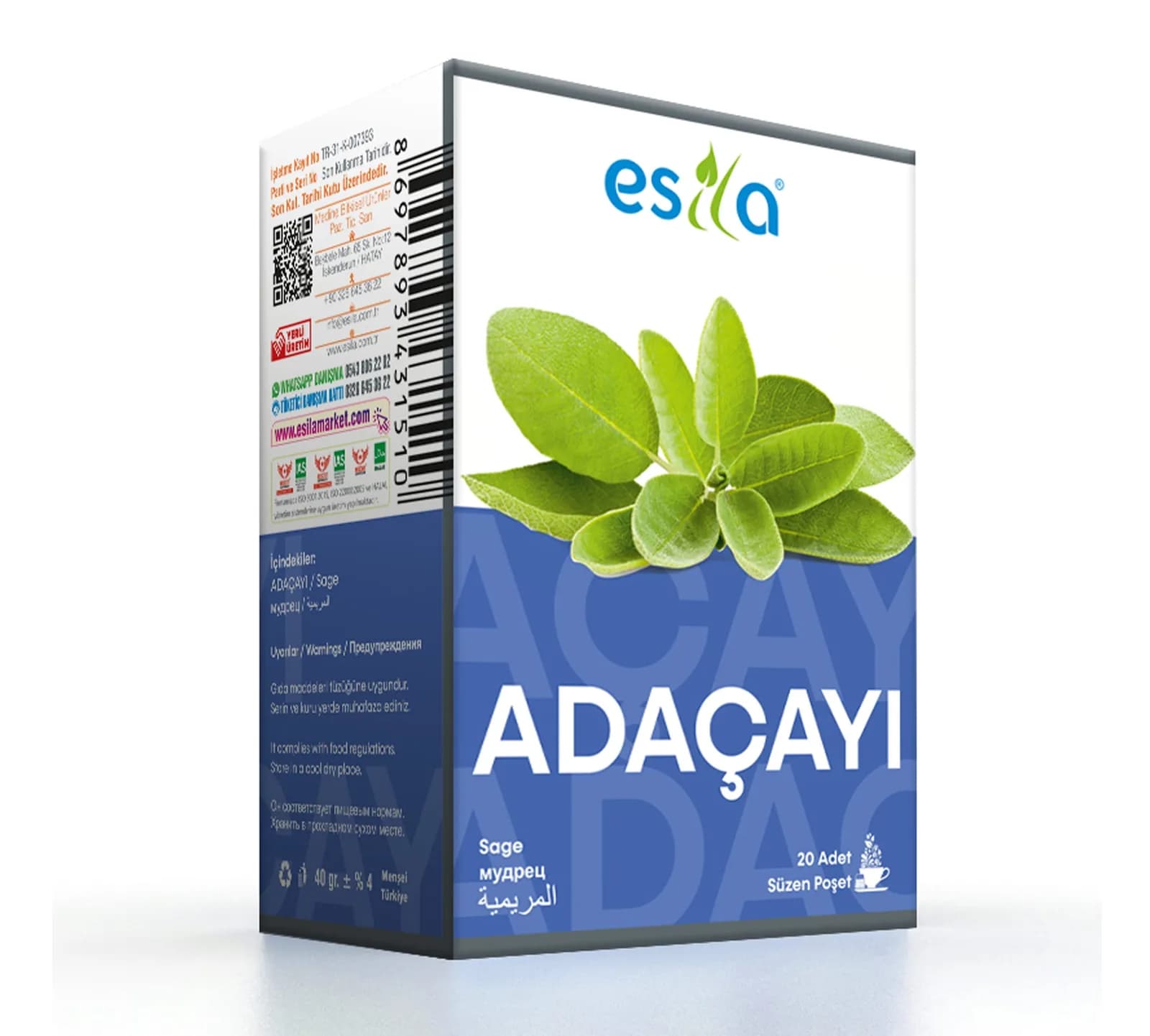 Adaçayı 20 süzen poşet