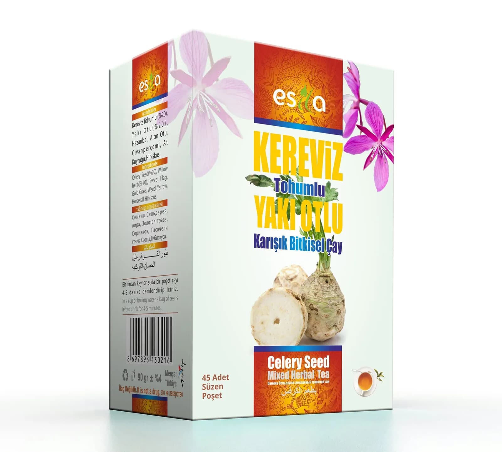 Kereviz ve Yakı Otlu Karışık Bitkisel Çay