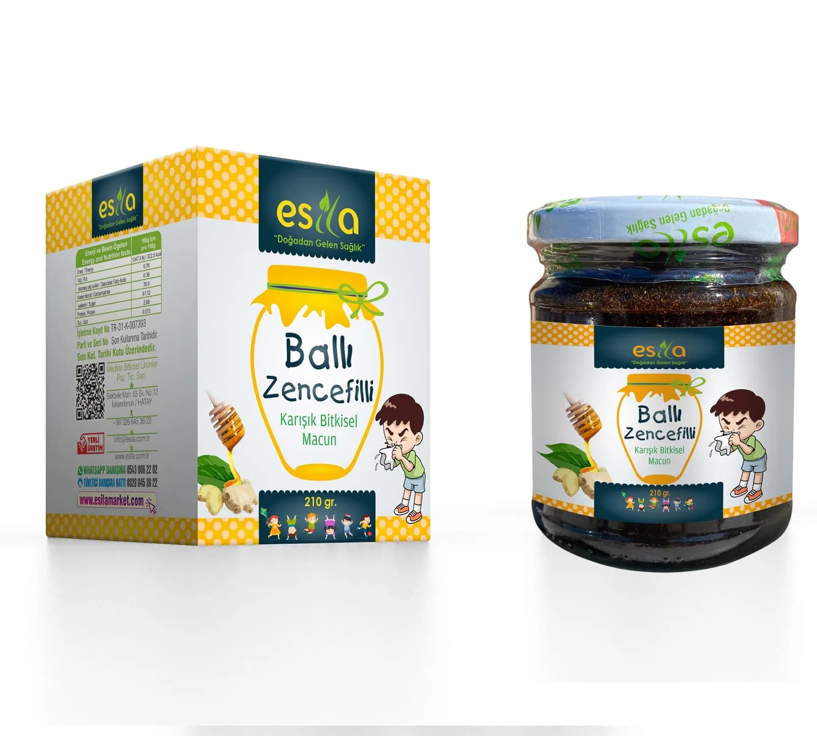 Ballı Zencefilli (Plus Serisi) Çocuk Macun