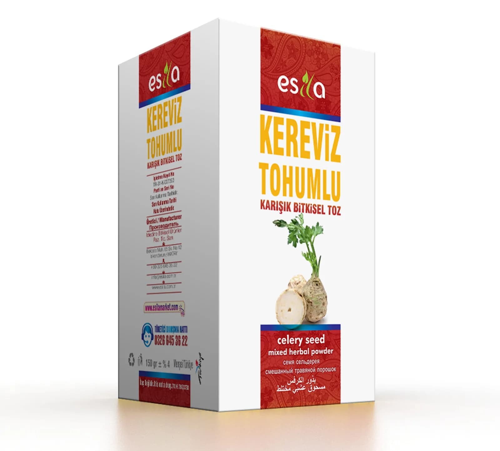 Kereviz Tohumlu Toz