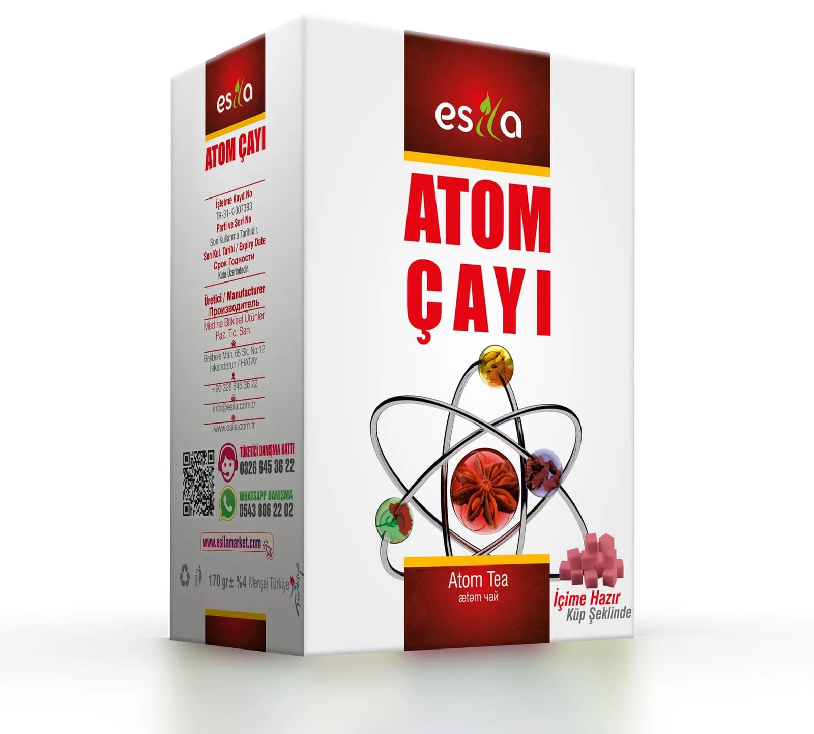 Atom Çayı Karışık Bitkisel Çay