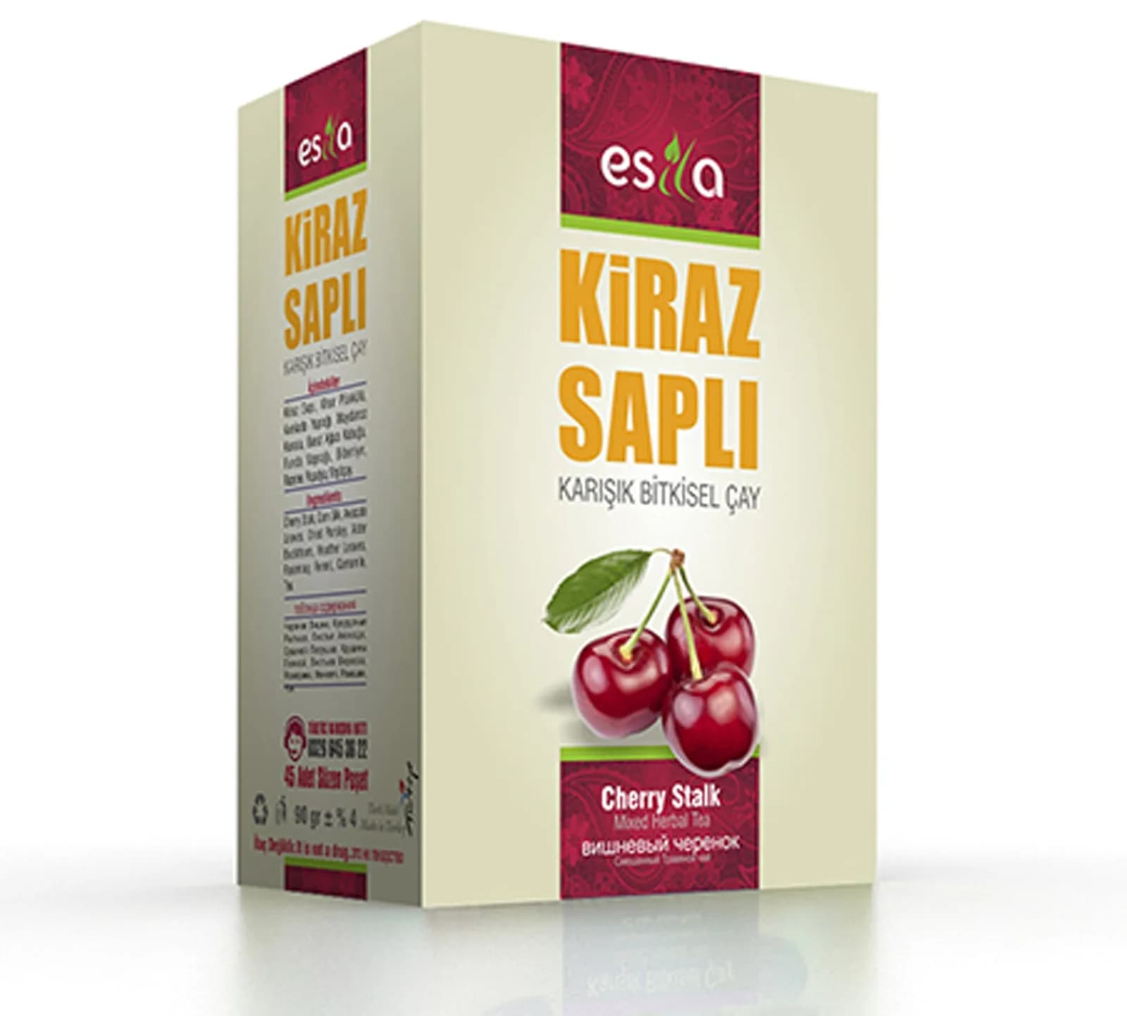 Kiraz Saplı Karışık Bitkisel Çay