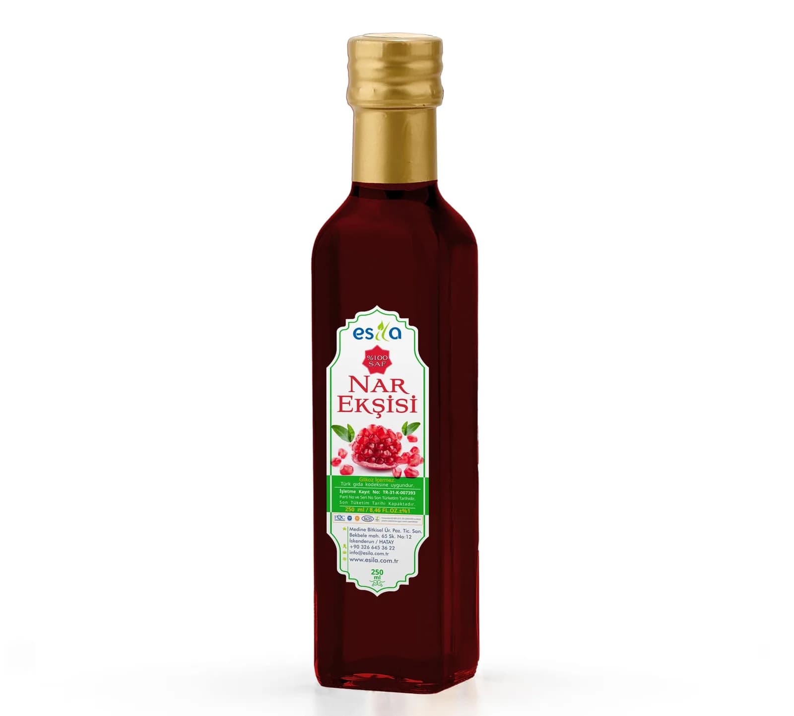 Nar Ekşisi (Saf&Doğal) 250 ml