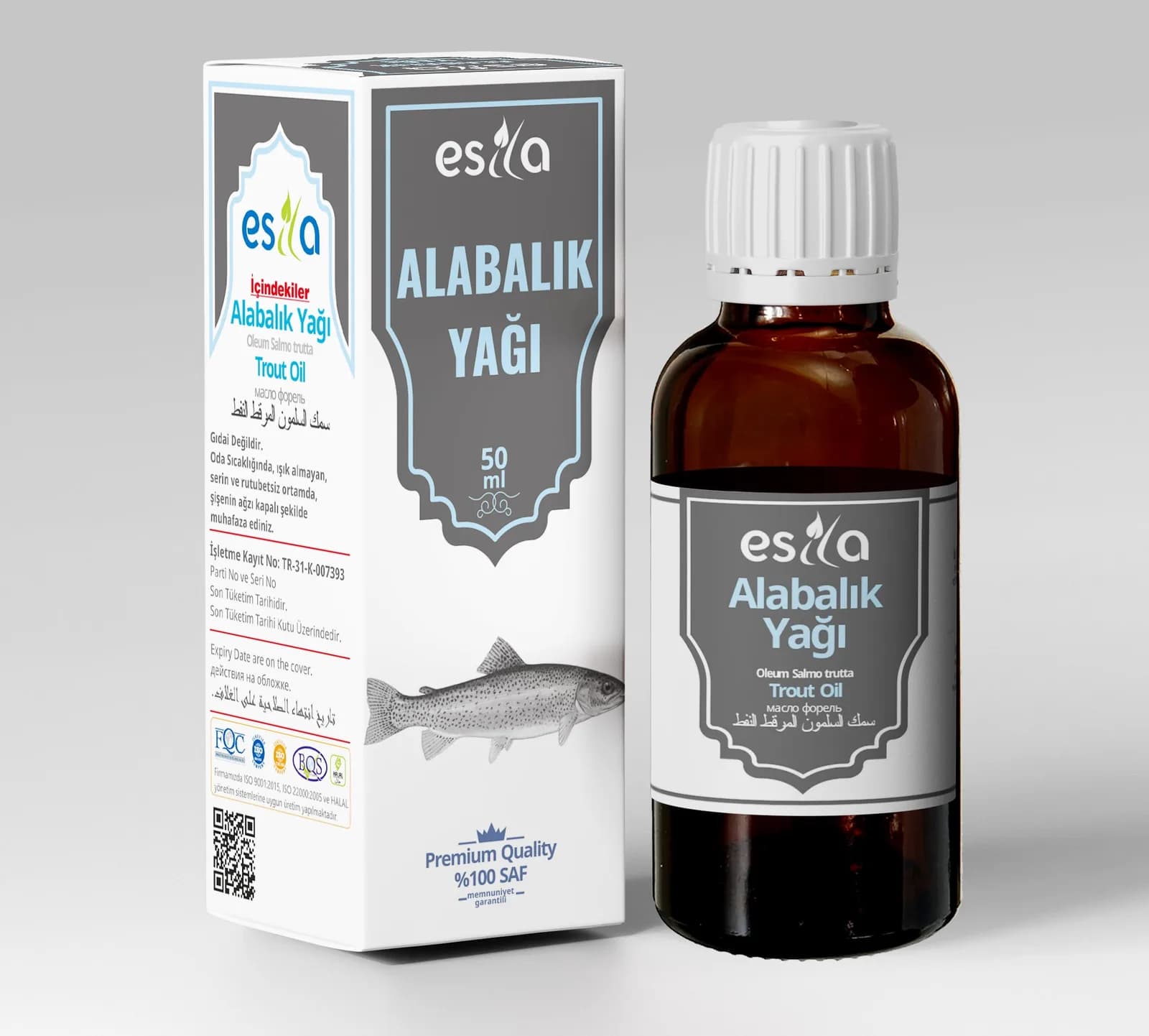 Alabalık Yağı 50 ml