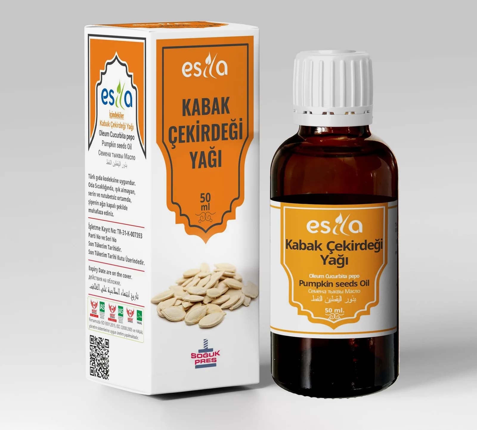 Kabak Çekirdeği Yağı 50 ml