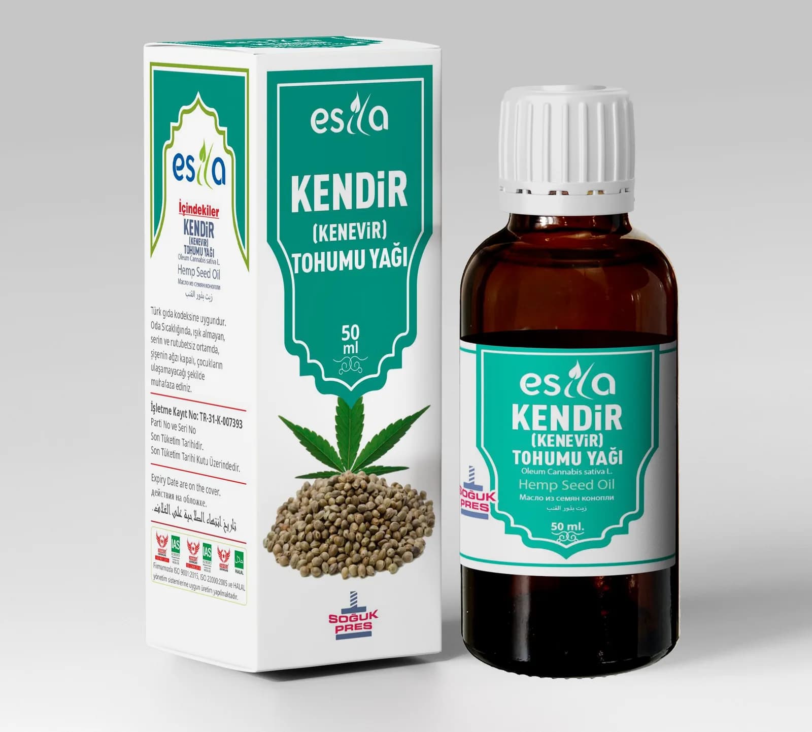 Kenevir-Kendir Tohumu Yağı 50 ml