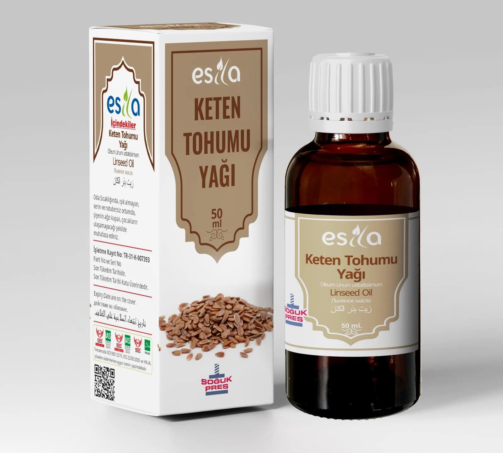 Keten Tohumu Yağı 50 ml