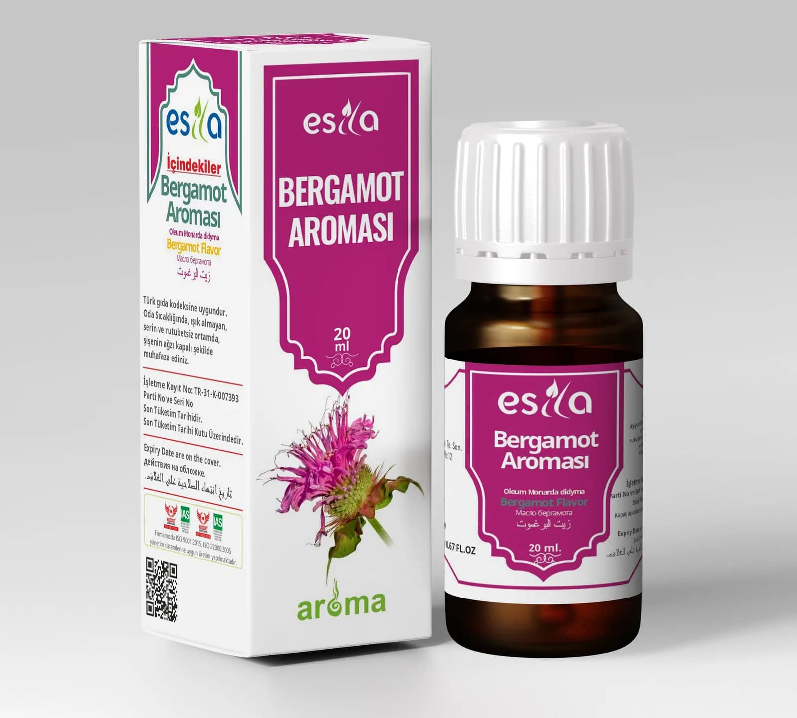Bergamot Aroması 20 ml