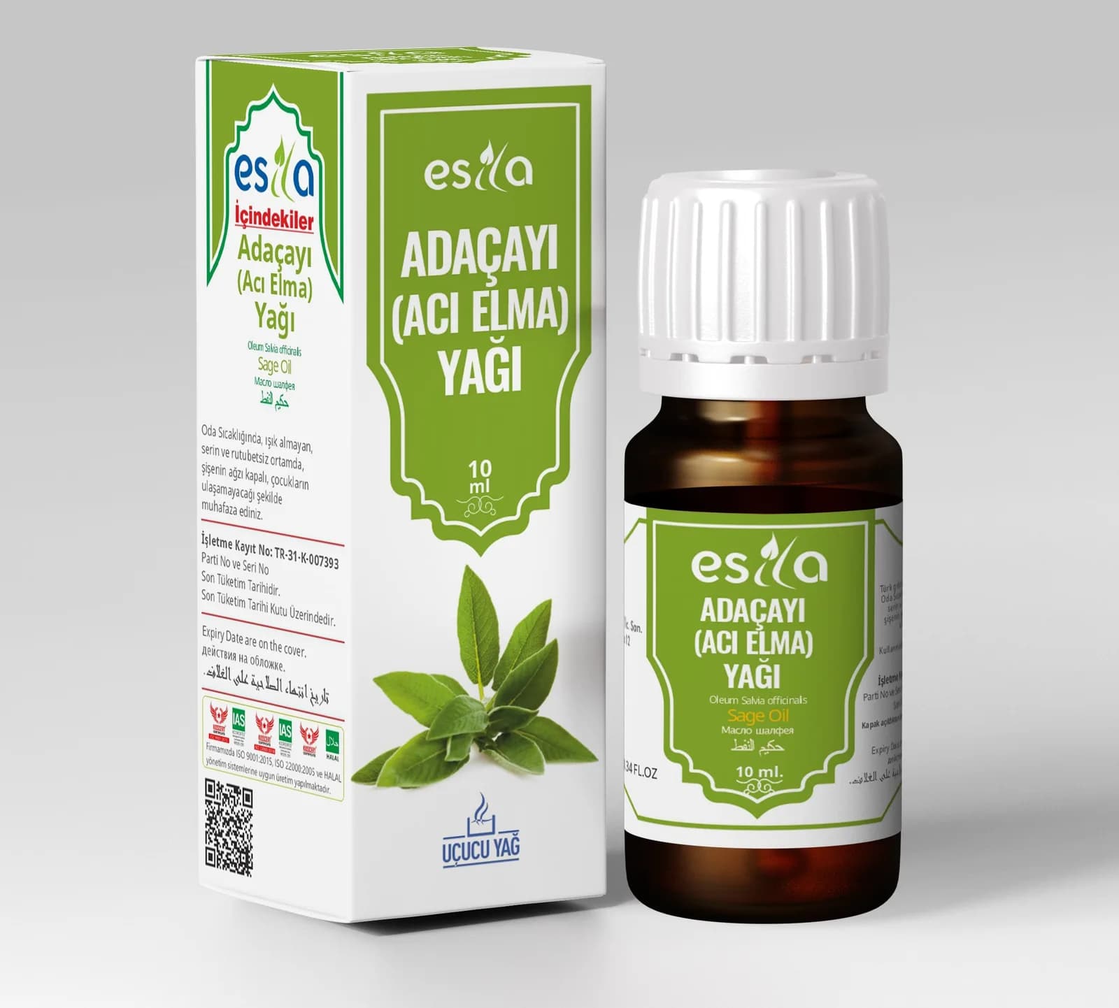 Adaçayı (Acı Elma) Yağı 10 ml