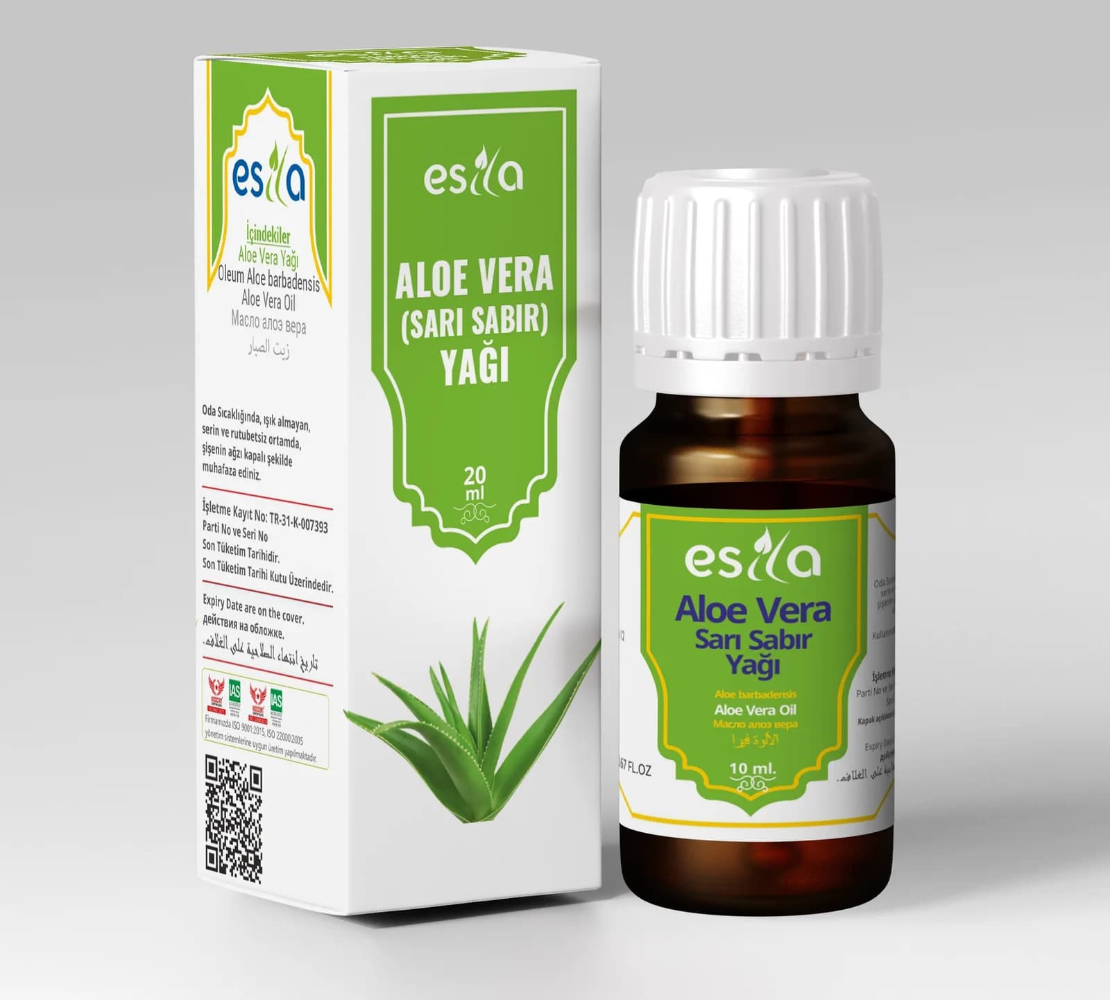 Aloe Vera (Sarı Sabır) Yağı 20 ml