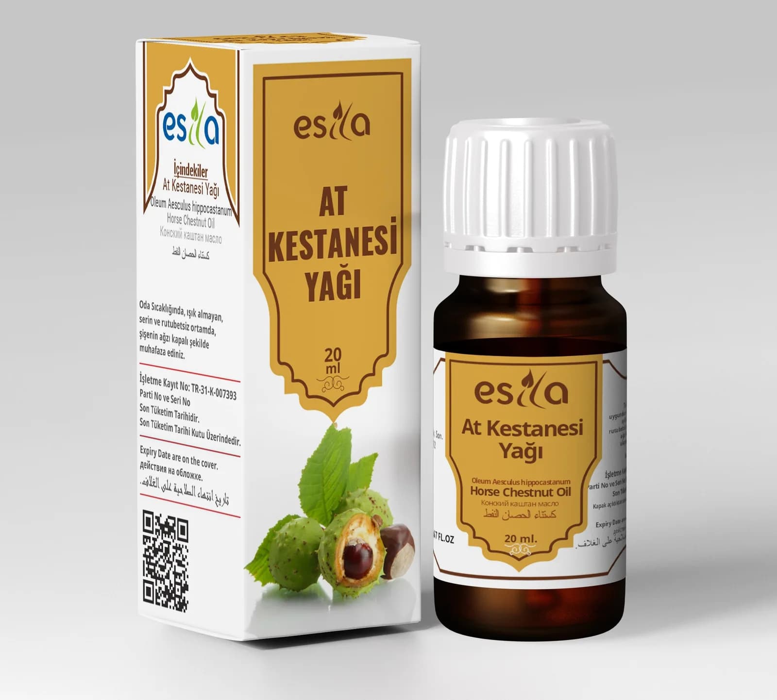 At Kestanesi Yağı 20 ml