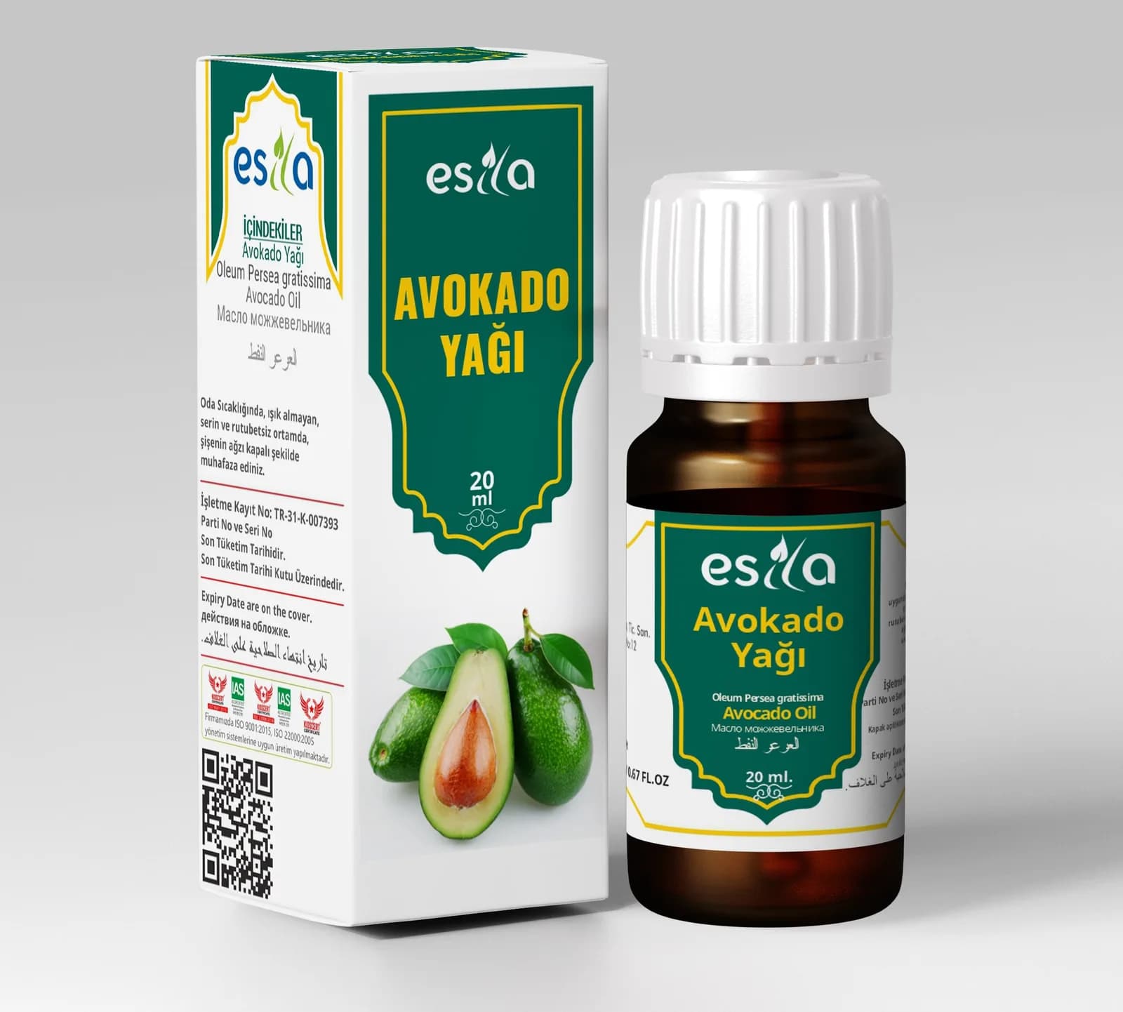 Avokado Yağı 20 ml