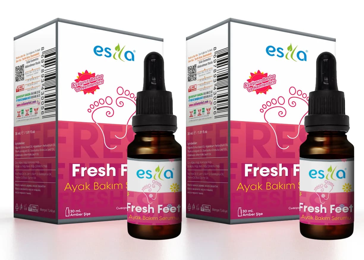 Fresh Feet Ayakbakım Serumu 30 ml. x 2 kutu