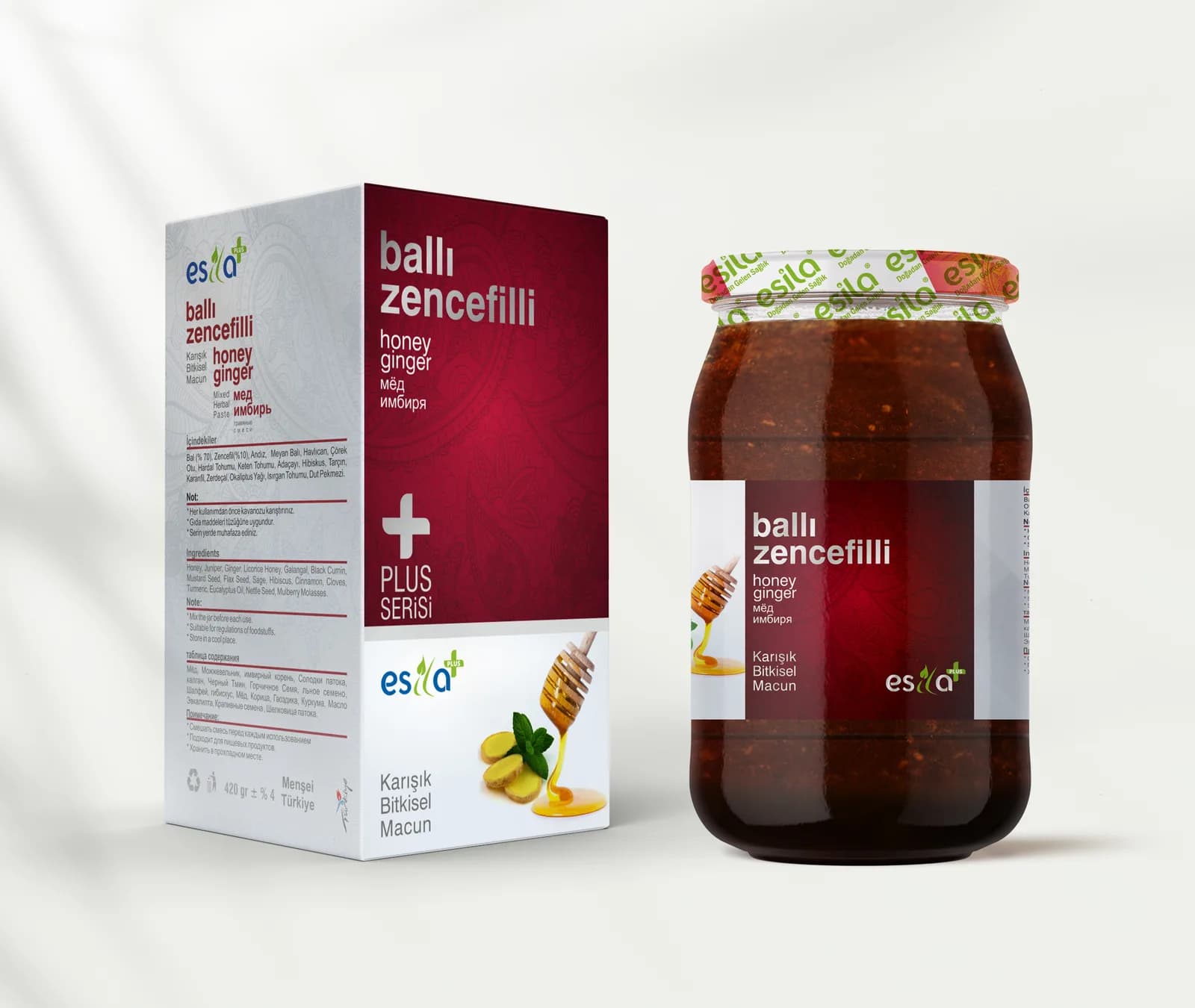 Ballı Zencefilli (Plus Serisi) Macun