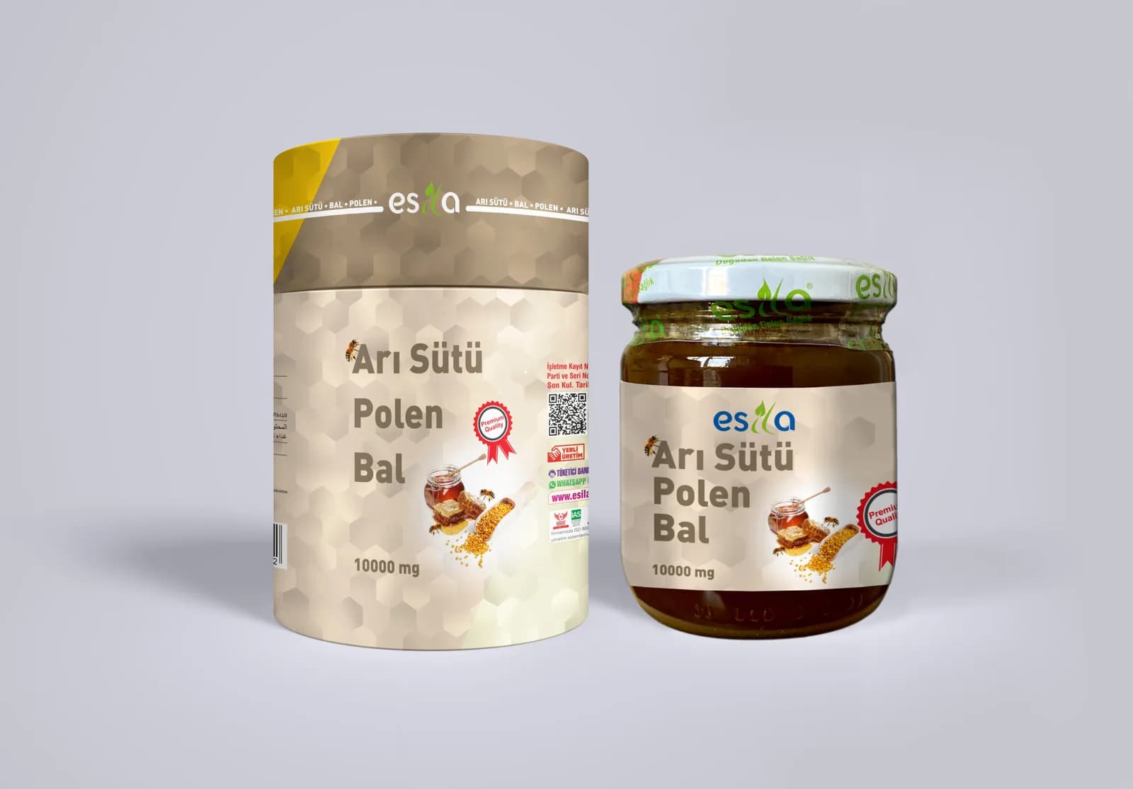 Arı Sütü Polen Bal 210 ml