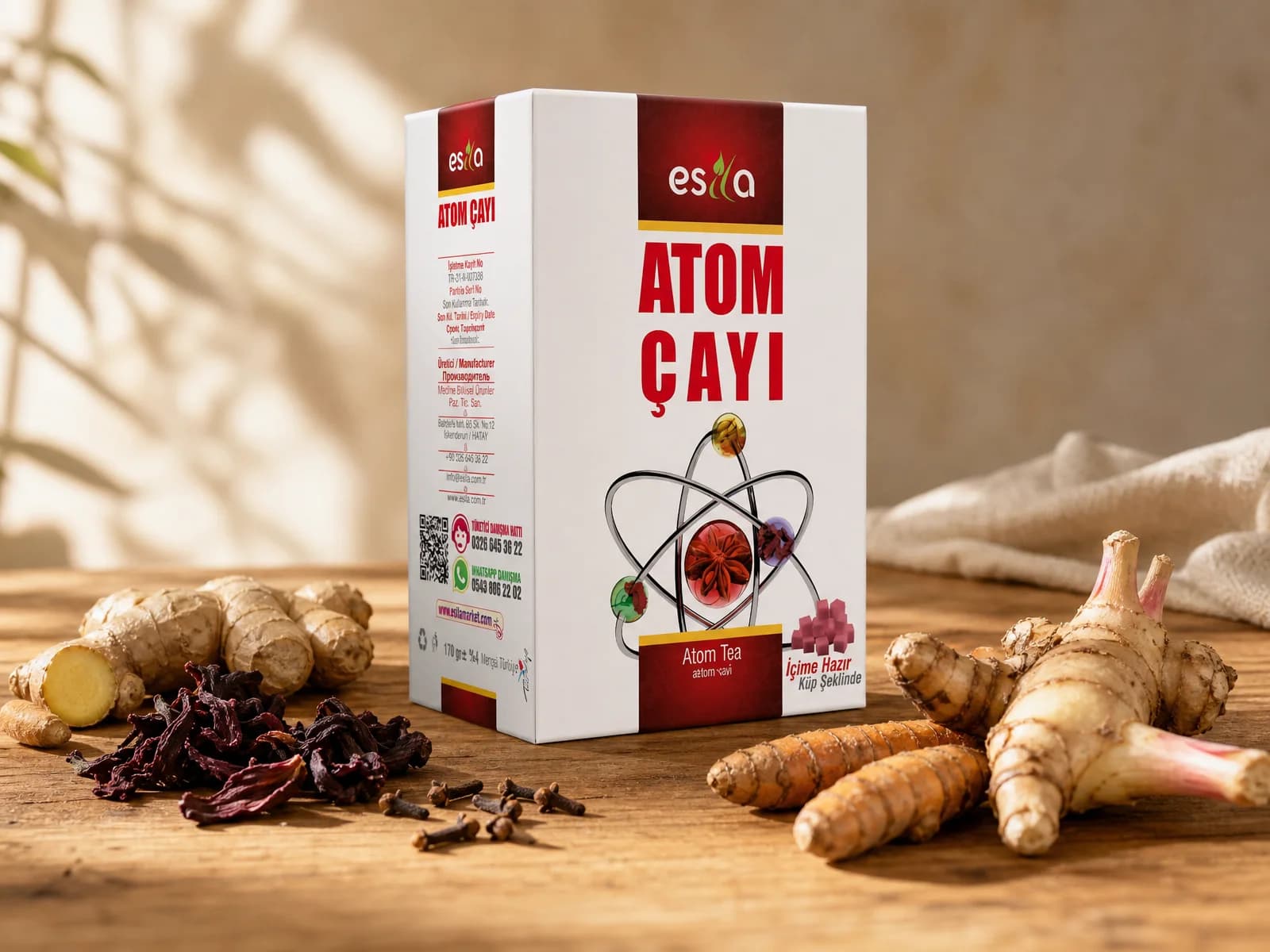 Esila Atom Çayı Küpleri