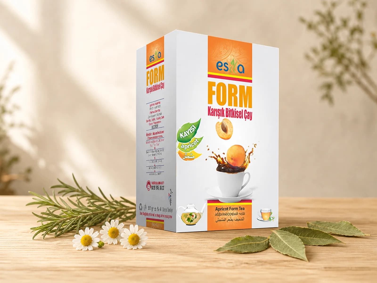 Esila Kayısılı Form Karışık Bitkisel Çay