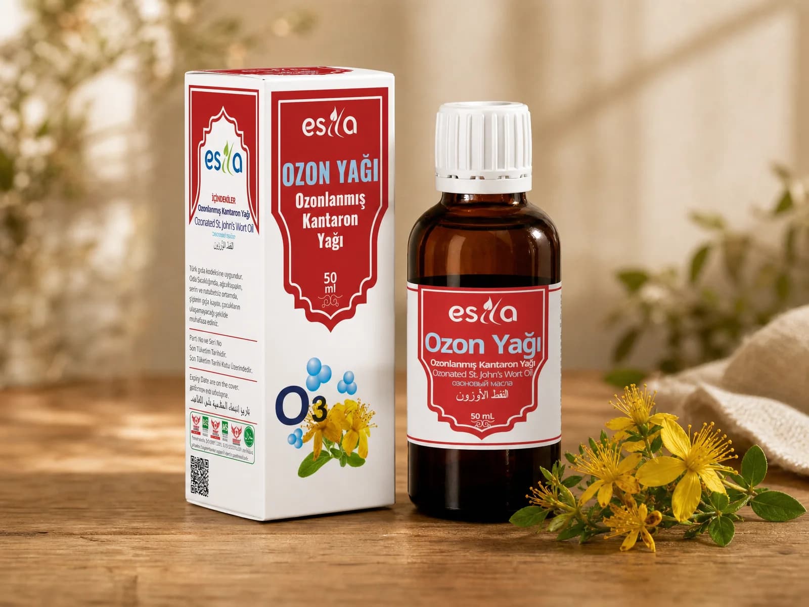 Sarı Kantaronun Çiçekli Dalları