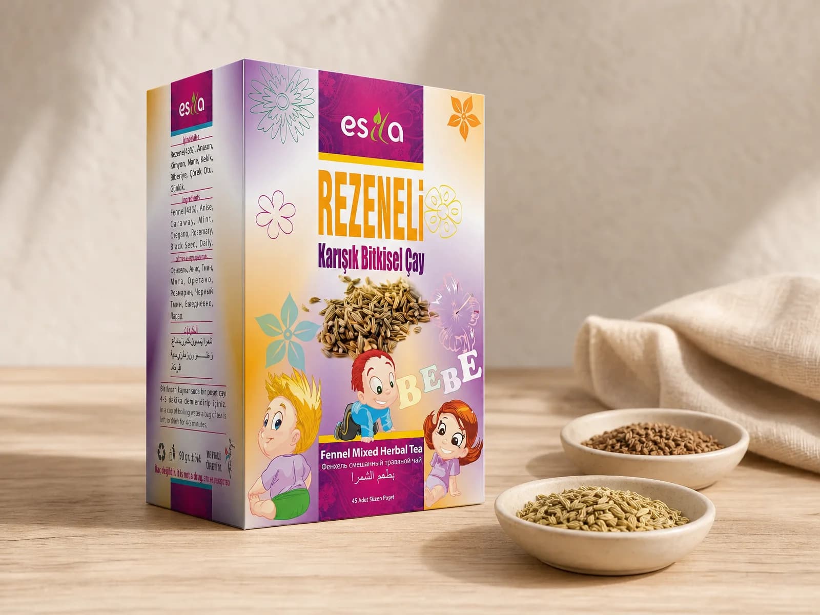 Esila Fennel Mixed Herbal Tea