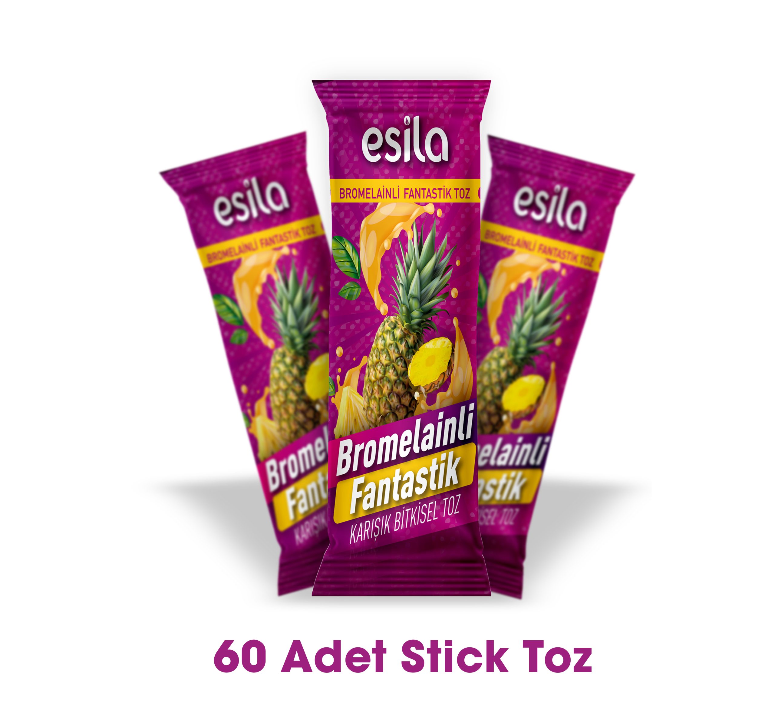bromelainli fantastik stick60adet