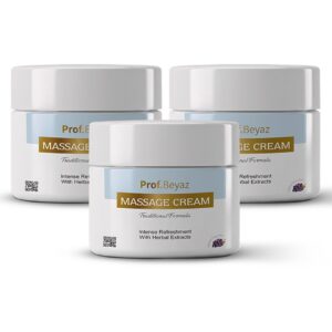 Prof Beyaz Masaj Kremi 3 Kutu
